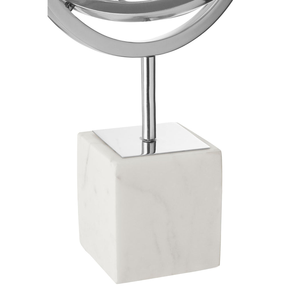Product photograph of Olivia S Mirano Sculpture Silver from Olivia's.