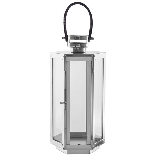 Product photograph of Olivia S Luxe Collection - Lantern Hazel Silver Silver Medium from Olivia's