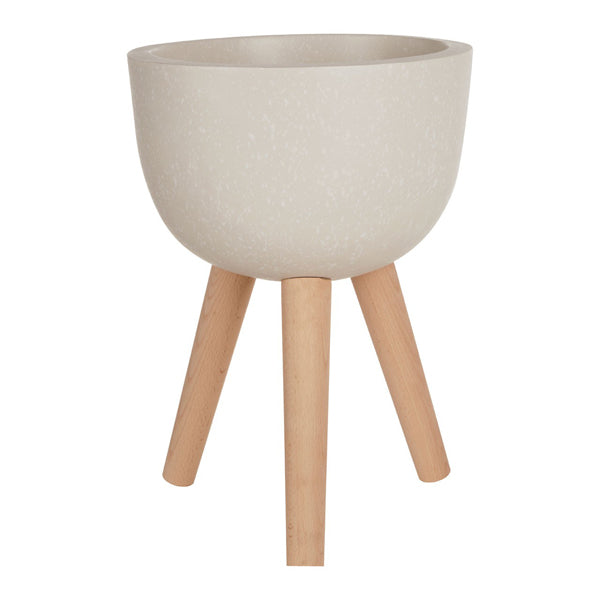 Product photograph of Olivia S Daniel Planter White Rounded White from Olivia's