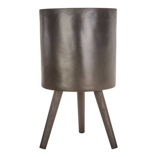 Product photograph of Olivia S Daniel Planter Black Large from Olivia's.