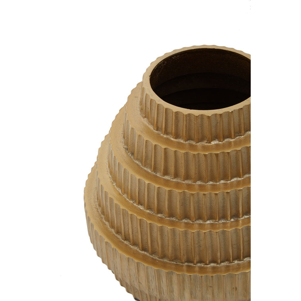 Product photograph of Olivia S Luxe Collection - Ombre Ridge Vase Large from Olivia's.