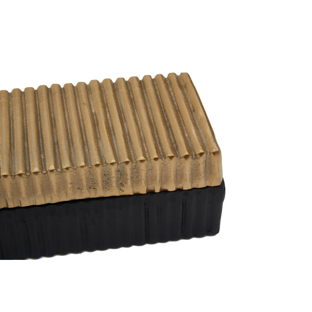 Product photograph of Olivia S Luxe Collection - Ridge Trinket Box Large from Olivia's.