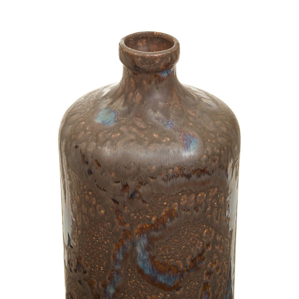 Product photograph of Olivia S Brown Glaze Vase from Olivia's.