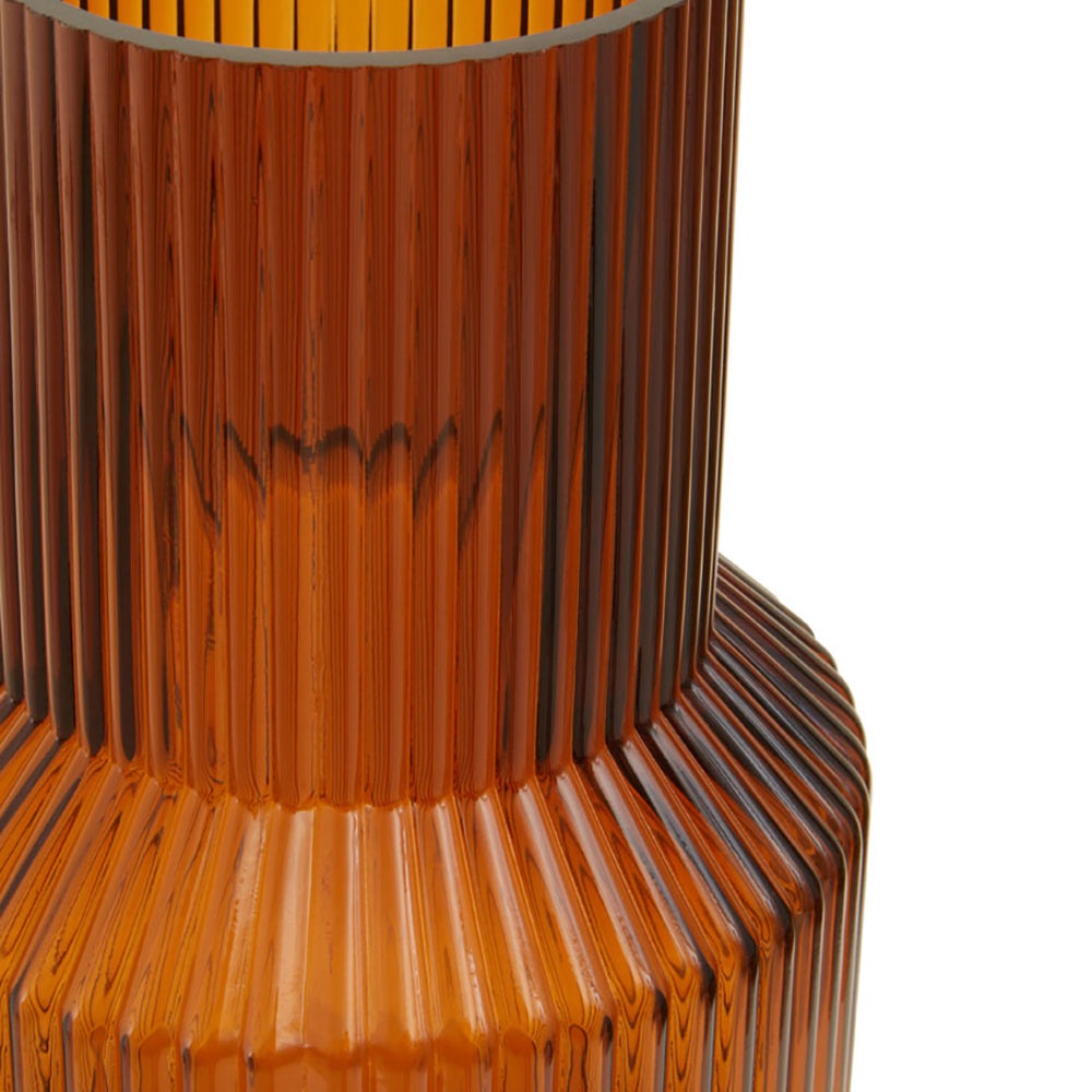 Product photograph of Olivia S Soft Industrial Collection - Benky Vase In Brown Large from Olivia's.