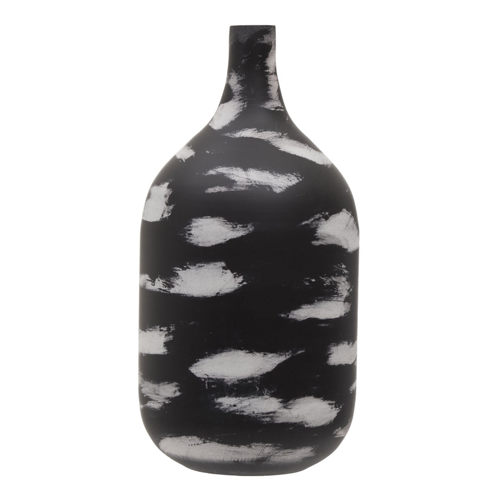 Product photograph of Olivia S Barro Bottle Vase Black from Olivia's