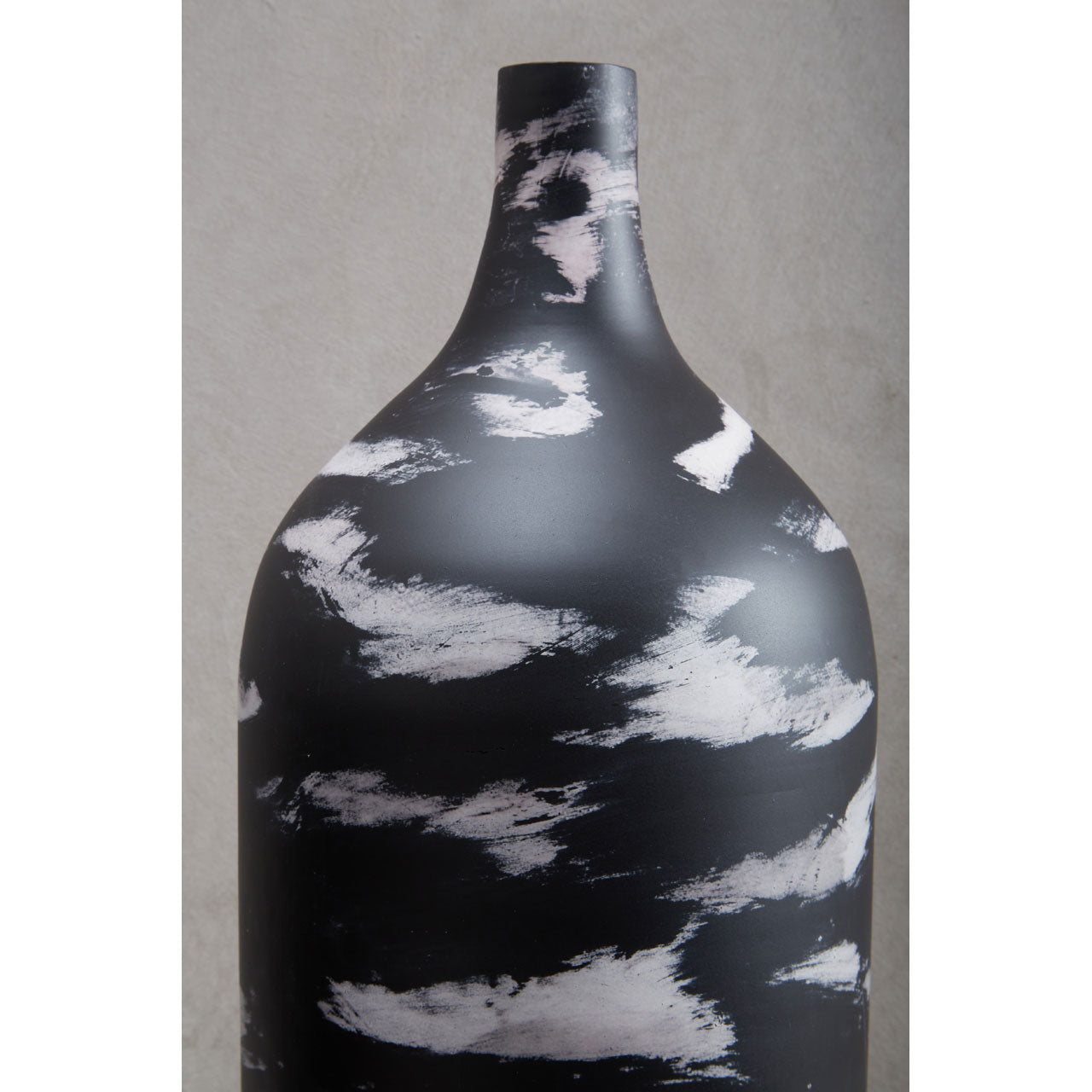Product photograph of Olivia S Barro Bottle Vase Black from Olivia's.
