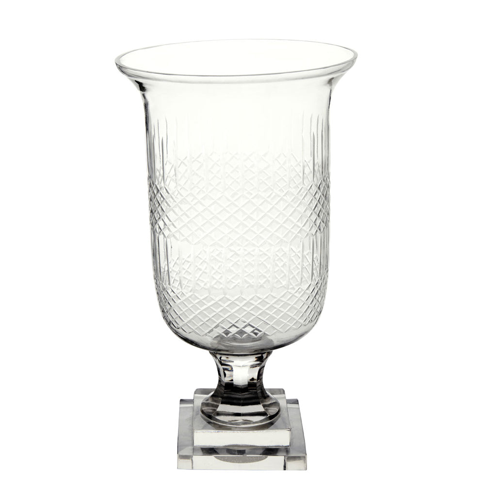 Product photograph of Olivia S Cortina Hurricane Candle Holder Clear Large from Olivia's.