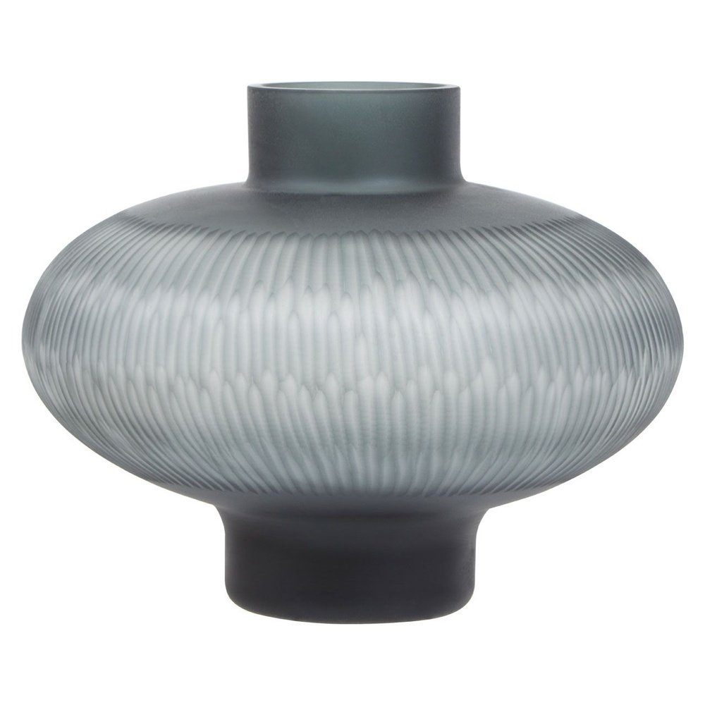 Product photograph of Olivia S Hessa Grey Vase from Olivia's