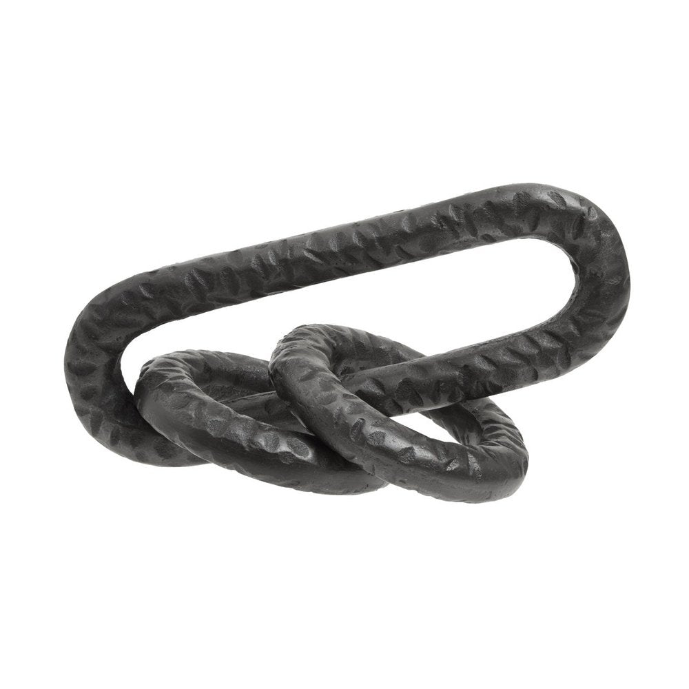 Product photograph of Olivia S Paton Rough Chain Sculpture In Grey from Olivia's