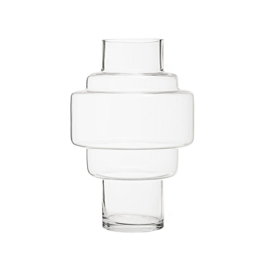 Product photograph of Olivia S Cadence Small Glass Vase from Olivia's