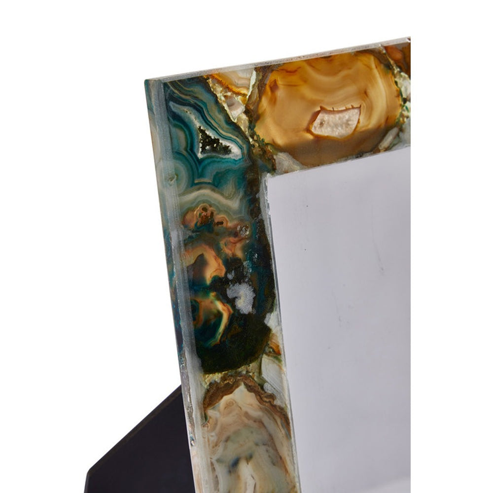 Product photograph of Olivia S Boutique Hotel Collection - Green Agate Photo Frame 5x7 from Olivia's.