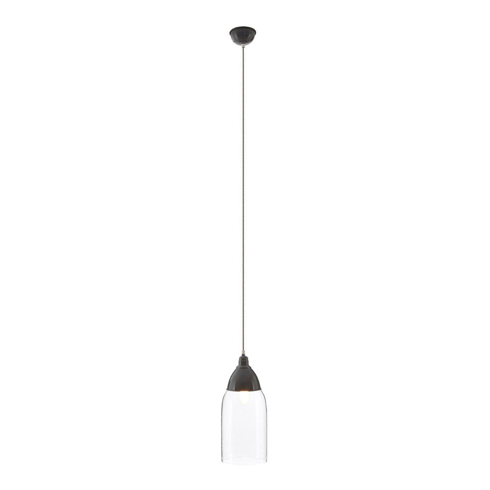 Product photograph of Olivia S Alicia Pendant Light In Grey Outlet from Olivia's