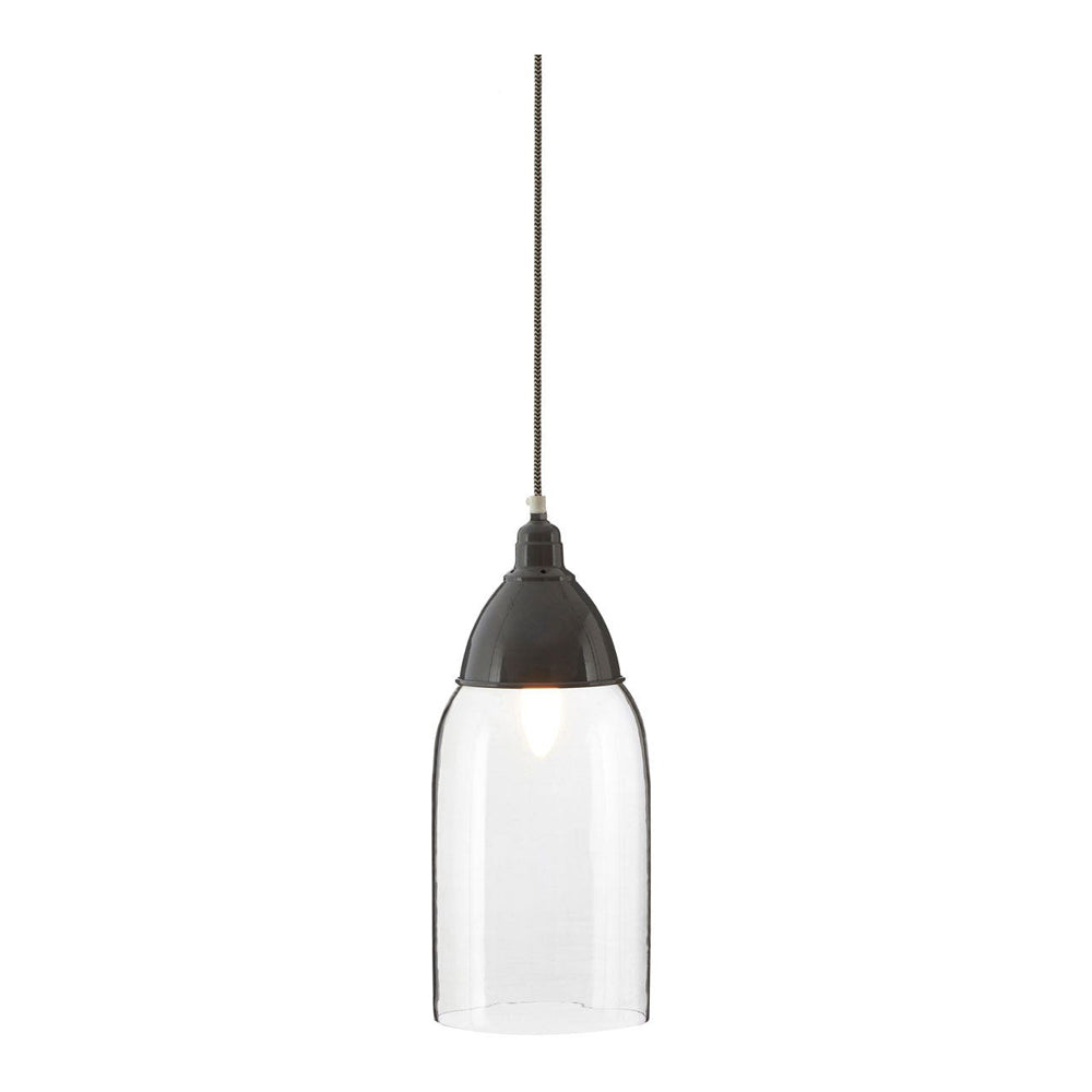 Product photograph of Olivia S Alicia Pendant Light In Grey Outlet from Olivia's.