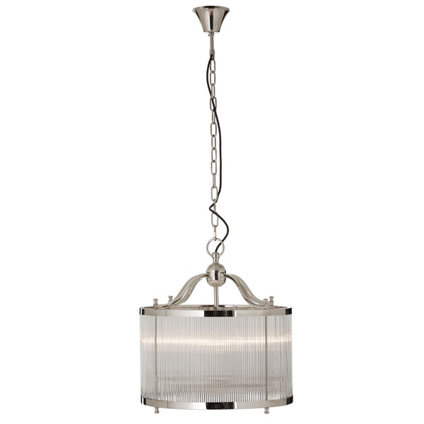 Olivias Katie Townhouse Pendant Light Nickel Nickel