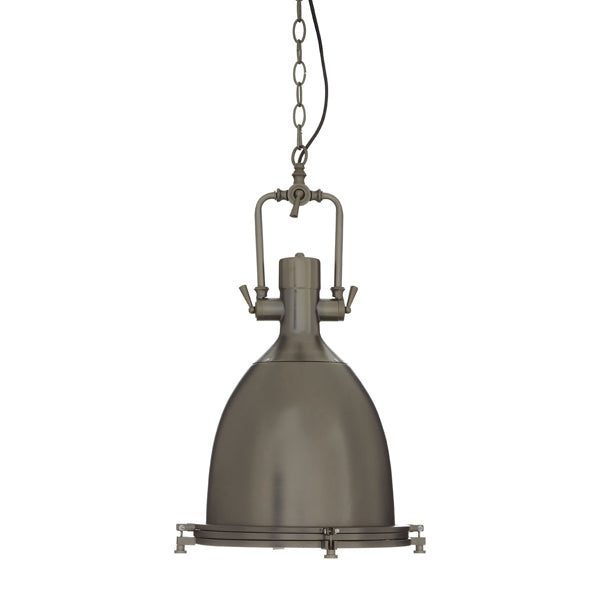 Product photograph of Olivia S Lydia Pendant Light Gunmetal Gunmetal Large from Olivia's.