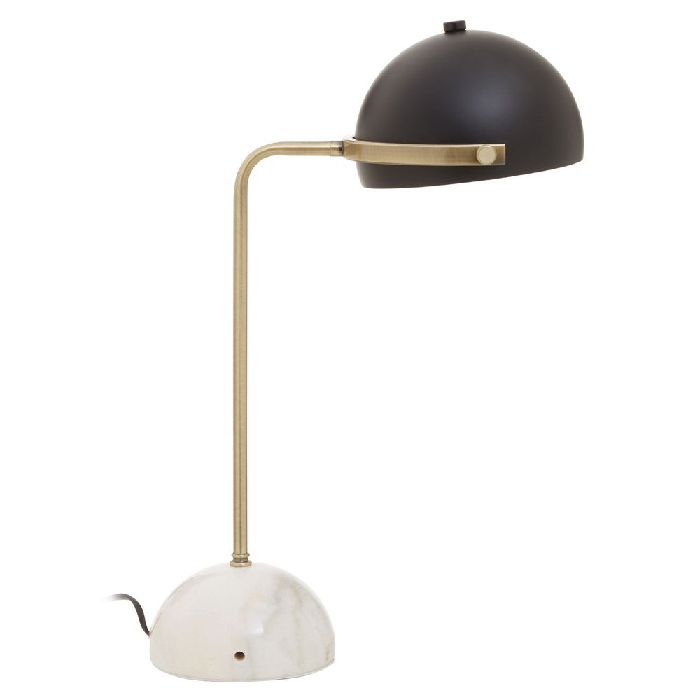 Product photograph of Olivia S Macsen Table Lamp In Black White from Olivia's