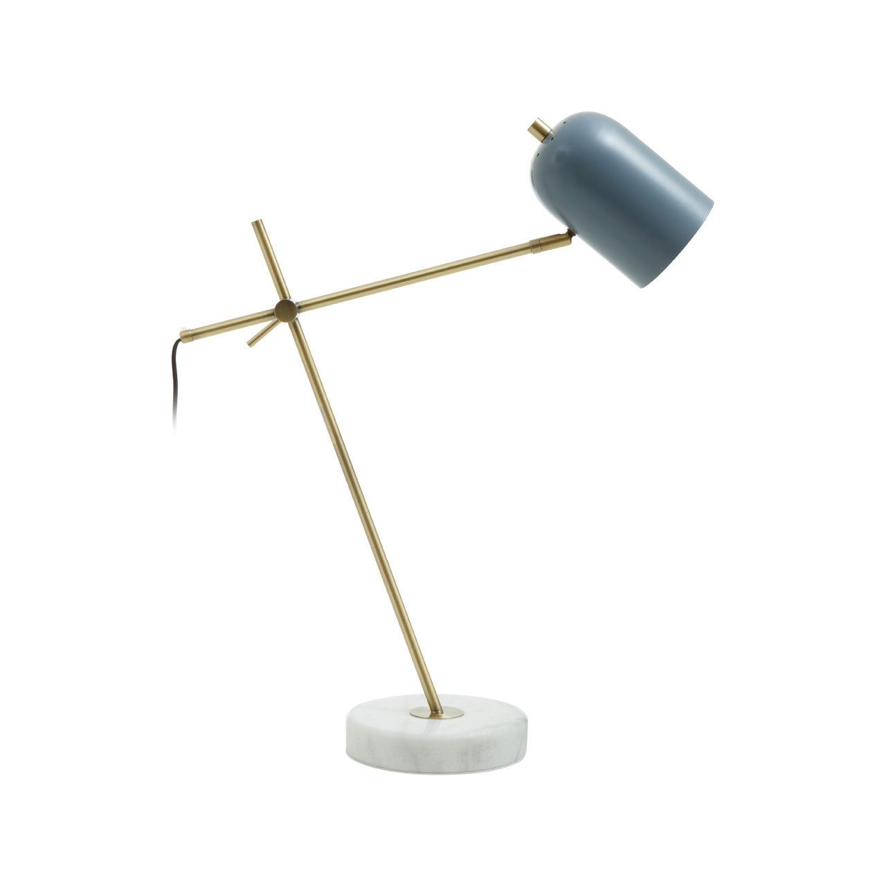 Product photograph of Olivia S Neola Adjustable Desk Lamp In White Marble from Olivia's.