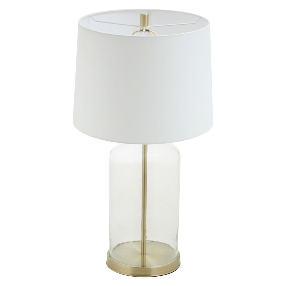 Product photograph of Olivia S Nella Table Lamp In Brass Finish from Olivia's.