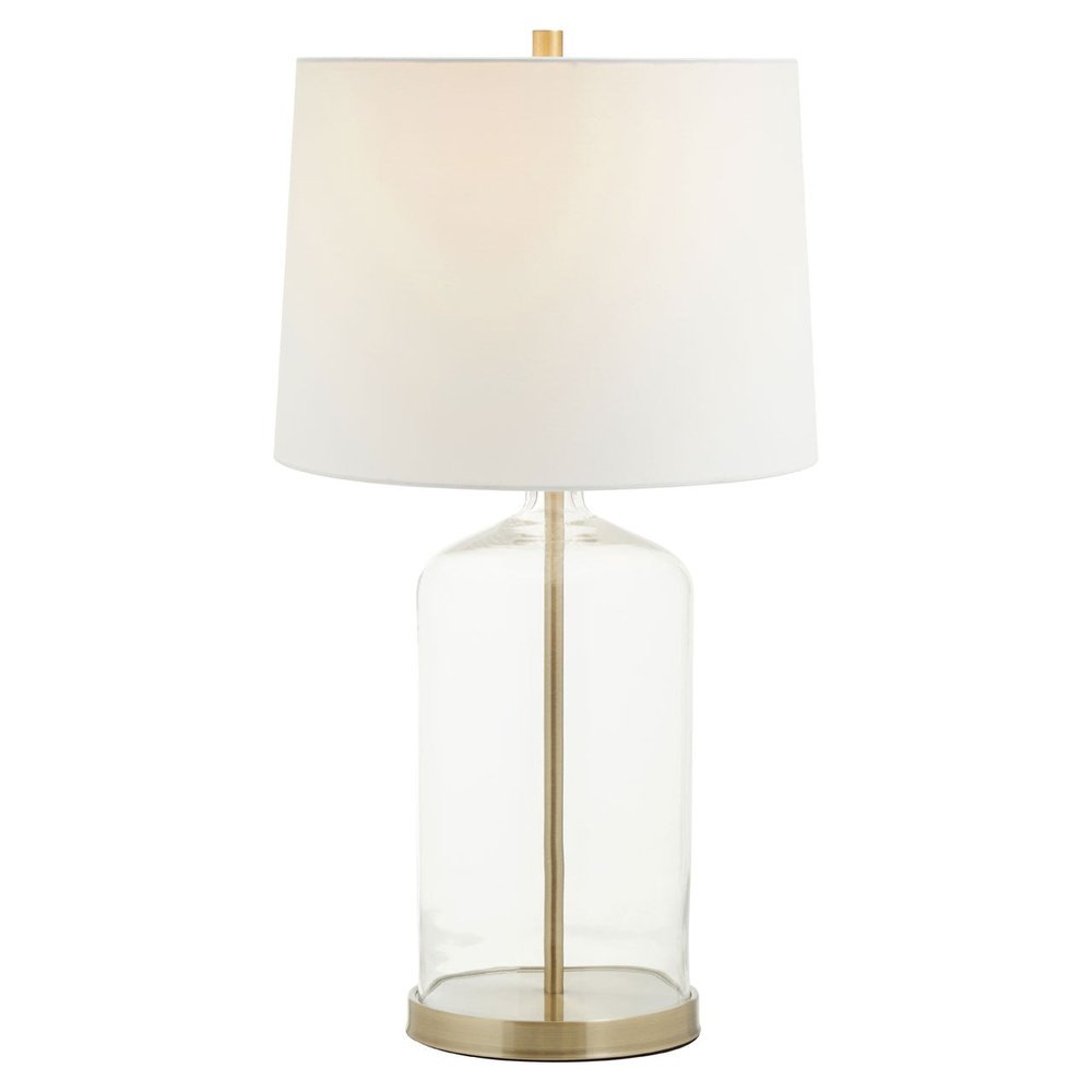 Product photograph of Olivia S Nella Table Lamp In Brass Finish from Olivia's.