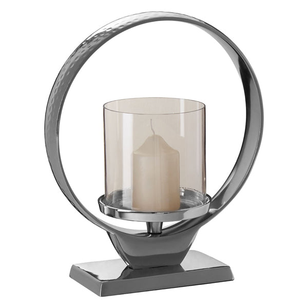 Product photograph of Olivia S Cady Candle Holder Silver Small from Olivia's