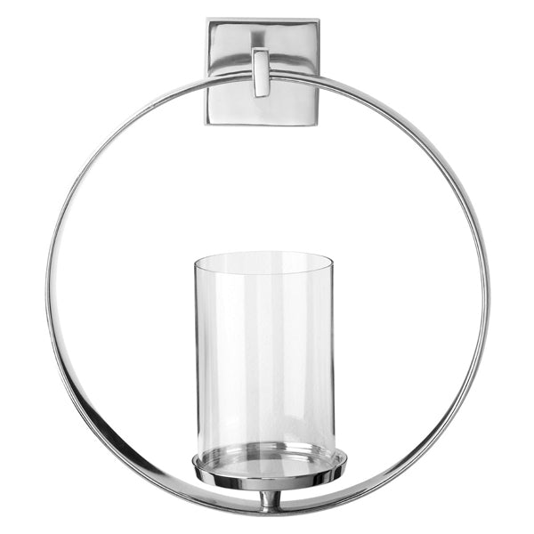 Product photograph of Olivia S Cady Wall Sconce Silver from Olivia's