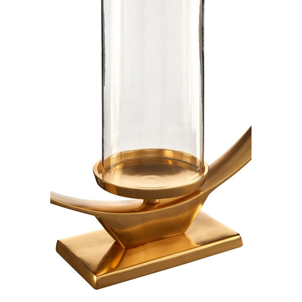 Product photograph of Olivia S Cady Candle Holder Gold Medium from Olivia's.