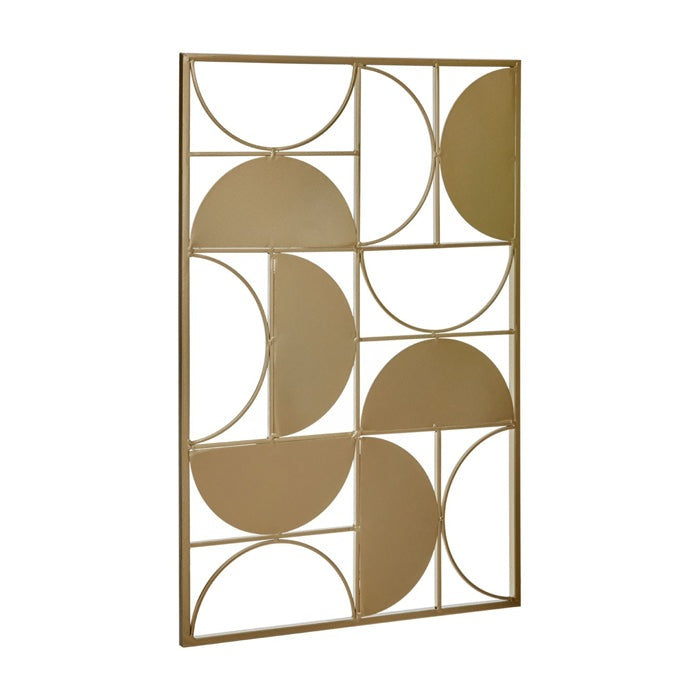 Product photograph of Olivia S Trento Wall Art Gold Semicircle from Olivia's.