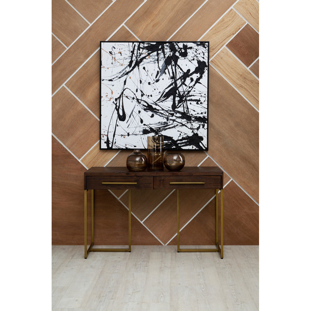 Product photograph of Olivia S Black And White Abstract Wall Art from Olivia's.