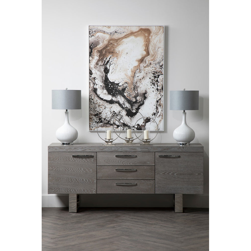 Product photograph of Olivia S Luxe Collection - Marble Effect Wall Art from Olivia's.