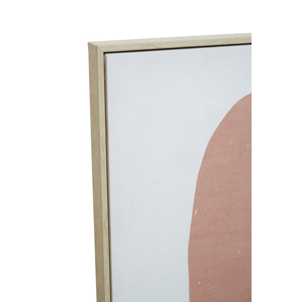 Product photograph of Olivia S Boutique Hotel Collection - Pink Splodge Wall Art from Olivia's.