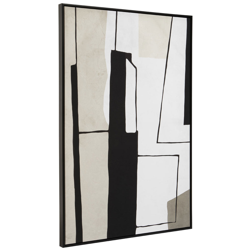 Product photograph of Olivia S Soft Industrial Collection - Asta Wall Art from Olivia's.