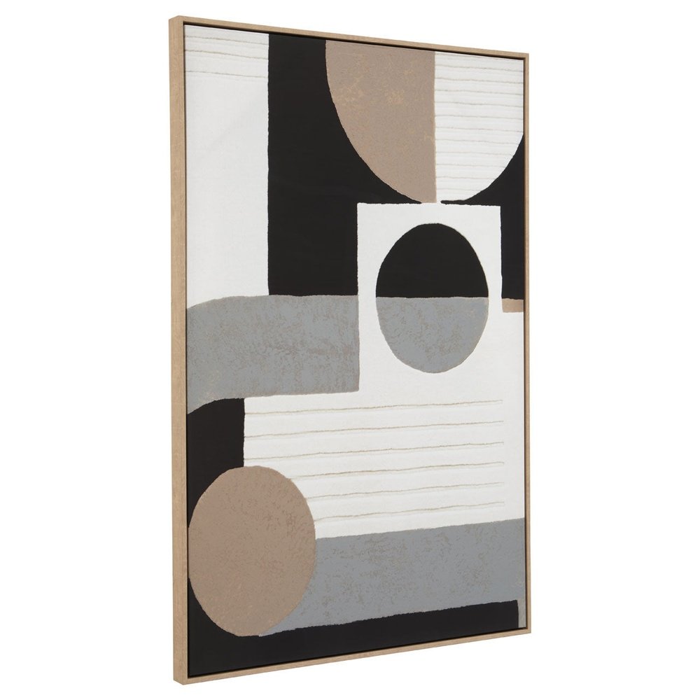 Product photograph of Olivia S Aramis Abstract Monochrome Wall Art Abstract from Olivia's.