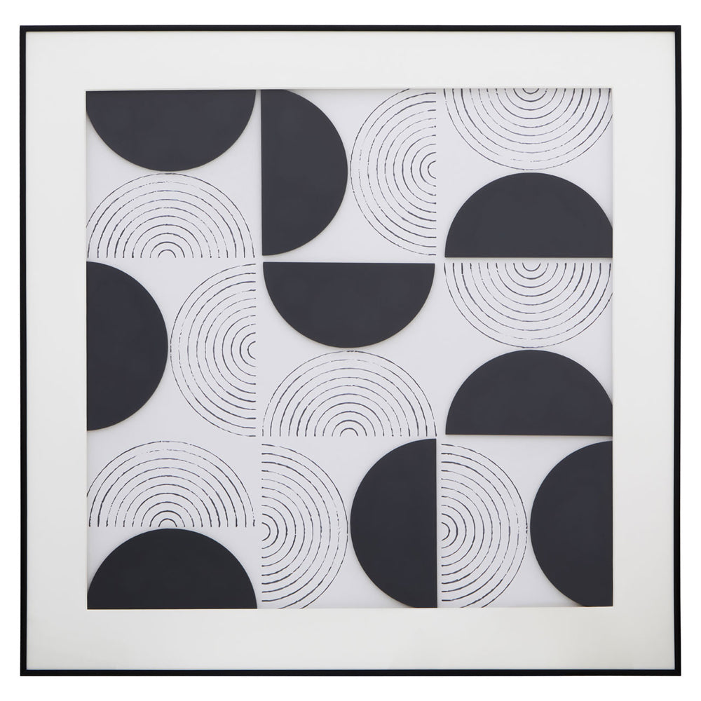 Product photograph of Olivia S Soft Industrial Collection - Jason Wall Art In Black White from Olivia's