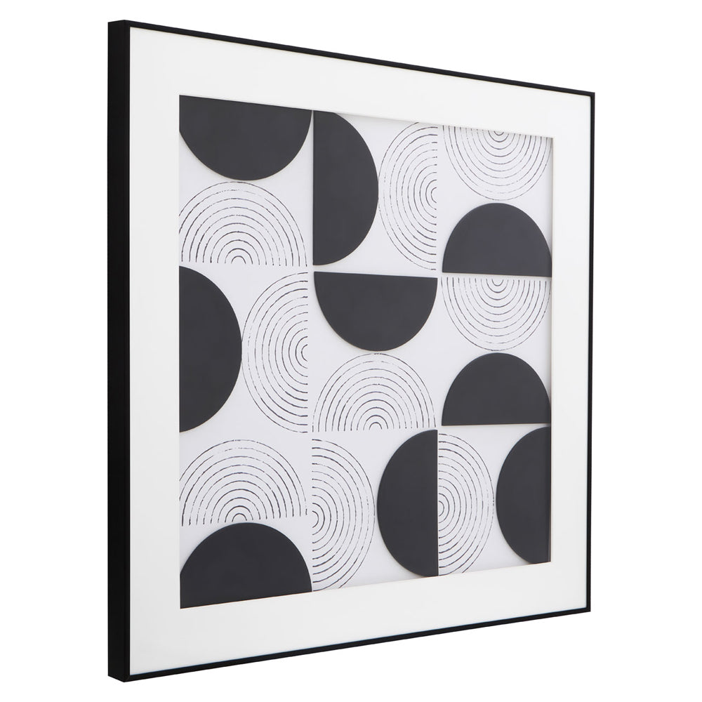 Product photograph of Olivia S Soft Industrial Collection - Jason Wall Art In Black White from Olivia's.