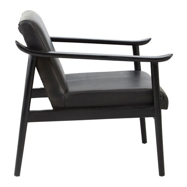 Product photograph of Olivia S Kendall Black Armchair from Olivia's.