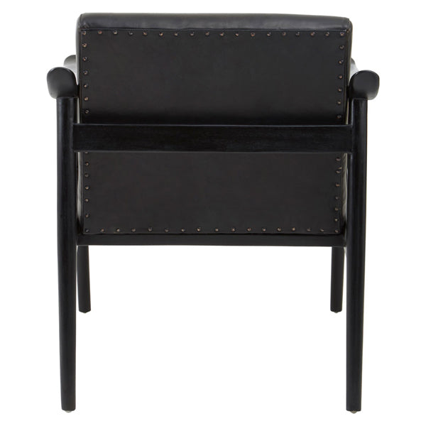 Product photograph of Olivia S Kendall Black Armchair from Olivia's.