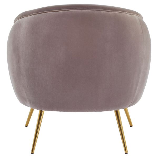 Product photograph of Olivia S Manhattan Velvet Occasional Chair Outlet from Olivia's.