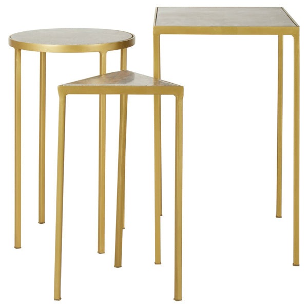 Product photograph of Olivia S Robin Set Of 3 Side Tables from Olivia's