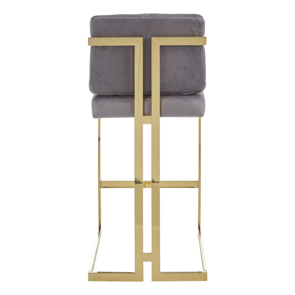 Product photograph of Olivia S Anna Bar Stool Grey from Olivia's.