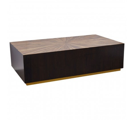 Product photograph of Olivia S Gabby Rectangle Coffee Table Dark Brown from Olivia's.