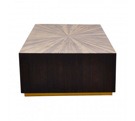 Product photograph of Olivia S Gabby Rectangle Coffee Table Dark Brown from Olivia's.