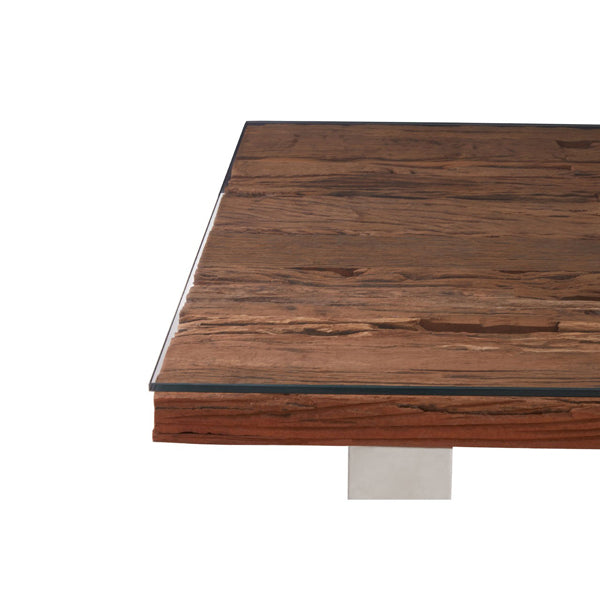 Product photograph of Olivia S Natural Living Collection - Kara Dining Table In Brown from Olivia's.