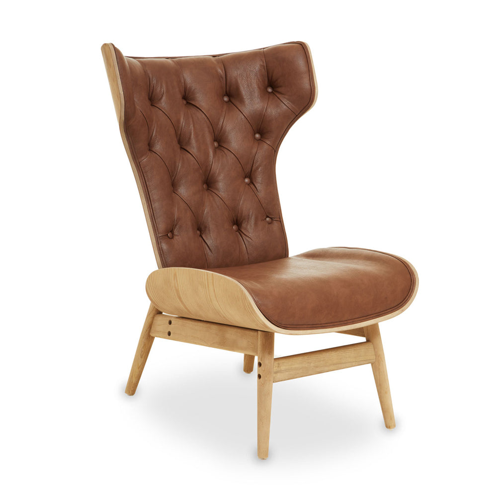 Product photograph of Olivia S Vinsi Chair Brown from Olivia's.