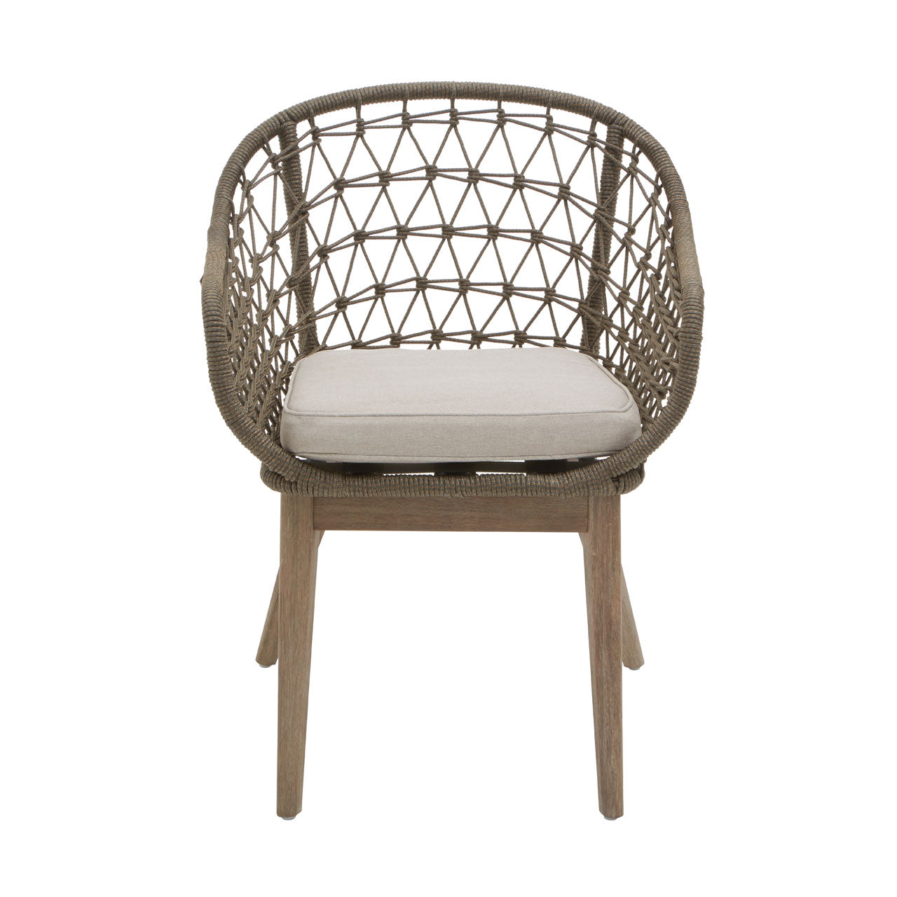 Product photograph of Olivia S Oprah Accent Chair In Grey from Olivia's.