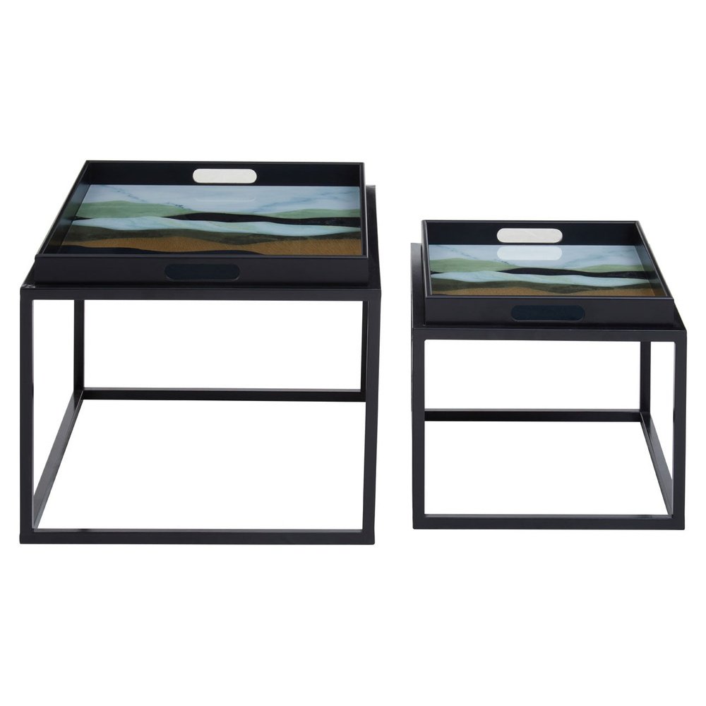 Product photograph of Olivia S Set Of 2 Seline Side Tables In Assorted Colours from Olivia's.