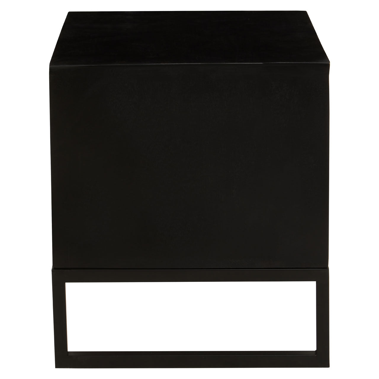 Product photograph of Olivia S Flori 2 Drawer Chest Of Drawers In Black White from Olivia's.