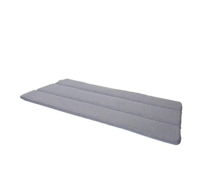 Product photograph of Cane-line Breeze 2-seater Lounge Sofa Outdoor Cushion Grey from Olivia's
