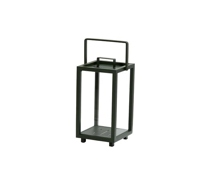 Product photograph of Cane-line Lighthouse Lantern Small Dark Green from Olivia's