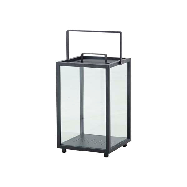 Product photograph of Cane-line Lighthouse Lantern Large Lava Grey from Olivia's.