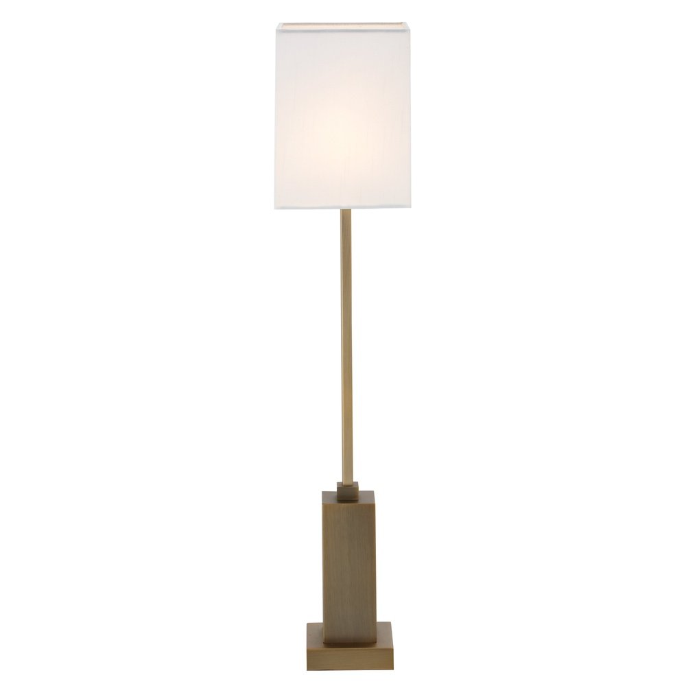 Rv Astley Herta Table Lamp Antique Brass Finish